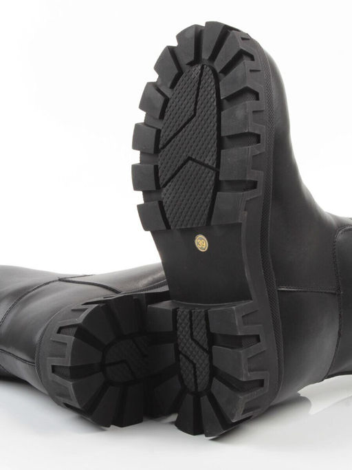 04-PAT148-1Z BLACK Ботинки зимние женские (натуральная кожа, 100% шерсть)