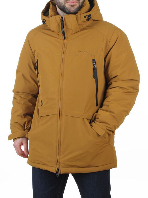 D6208 SAND Куртка мужская зимняя (200 гр. холлофайбер)