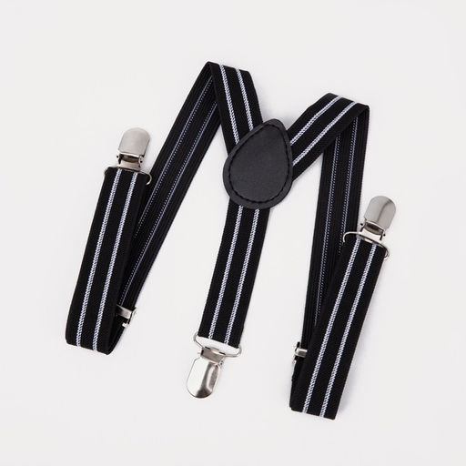 Подтяжки детские, ширина 2.5 см, цвет чёрный - Simaland фото 2