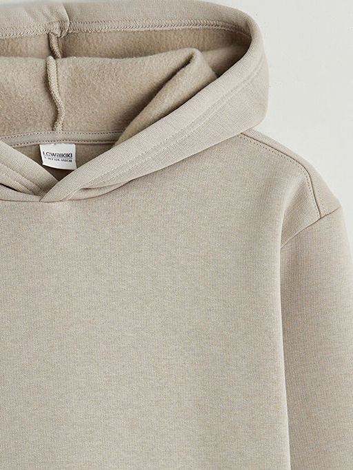 Kap??onlu Erkek ?ocuk Kal?n Sweatshirt