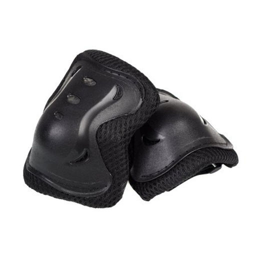 Защита для катания на роликах и велосипеде 6 предметов. 6-18лет / Yan-Fat-B /уп 100/ черный - Галеонтрейд фото 3