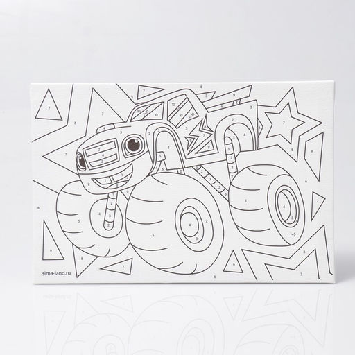 Картина по номерам Быстрый джип 20х30 см - Школа талантов фото 4