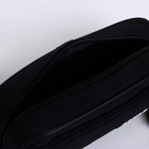 Косметичка-пенал на молнии с карманом, Style, чёрная - Simaland фото 3