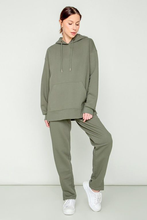 ЕВТ 4045/24/оливковый серый брюки жен