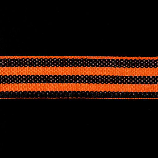 Цена за 50 шт. Лента «Георгиевская», 24 мм, 50 ± 5 см, цена за 1 штуку