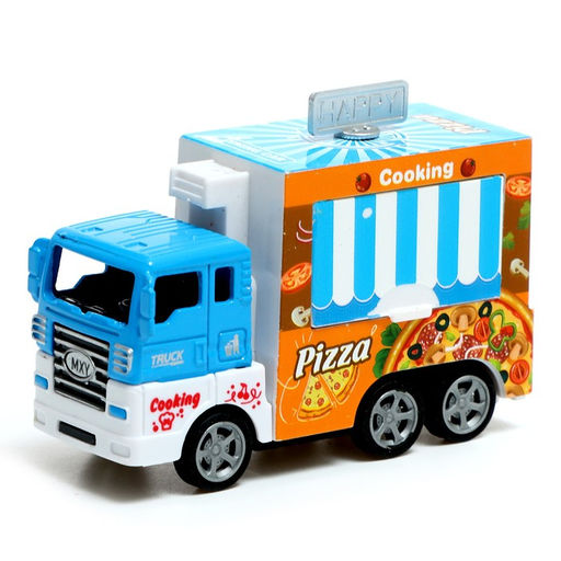 Машина металлическая Закусочная, инерция, МИКС - Simaland фото 5