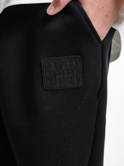 Брюки с шевроном для мальчика штаны спортивные 22-7683 светлый графит - Mini maxi фото 47