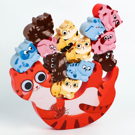 Балансир Мама кошка 12 19 2 см - Лесная мастерская фото 6