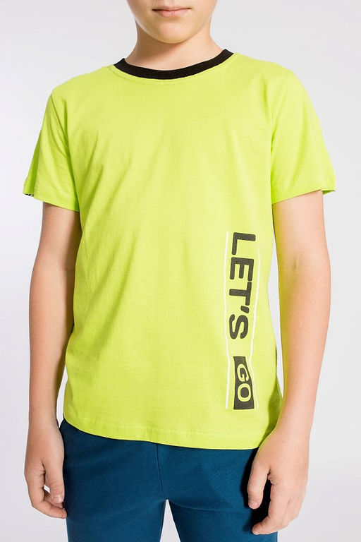 Футболка М222037Пв Салатовый - Елена фото 8