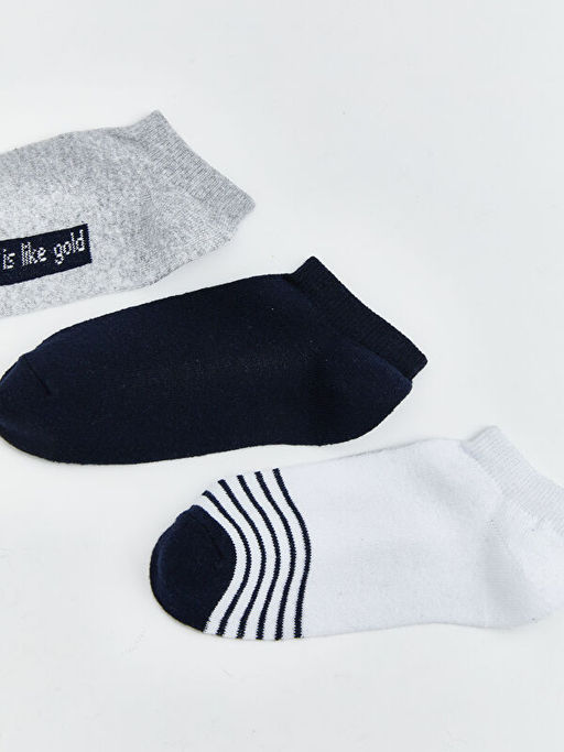 Erkek ?ocuk Patik ?orap 3l?