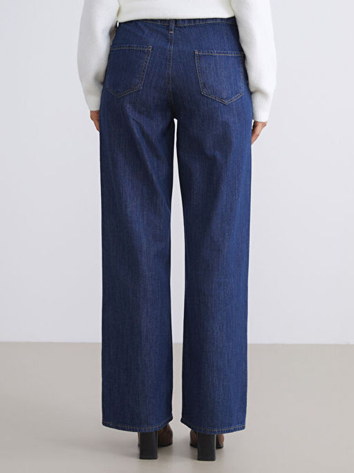 Straight Fit Kad?n Jean Pantolon