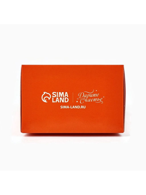 Цена за 5 шт. Коробка складная с окном «Лисичка», 9×14×6 см