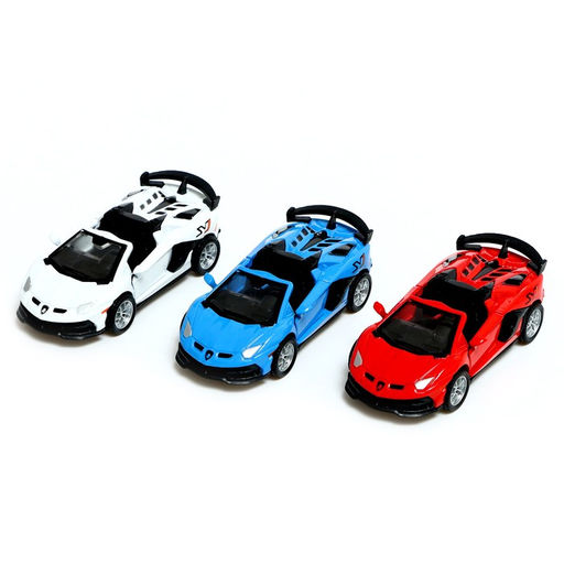 Машинка металлическая «Купе», инерция, открываются двери, МИКС