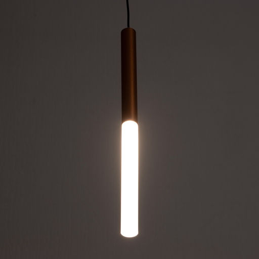 Светильник «Лукас софт» LED 5 Вт 4000К матовая медь 2×2×30-130 см