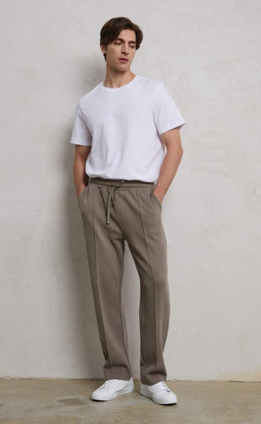 Брюки спорт P411-0808 beige - Primm фото 8