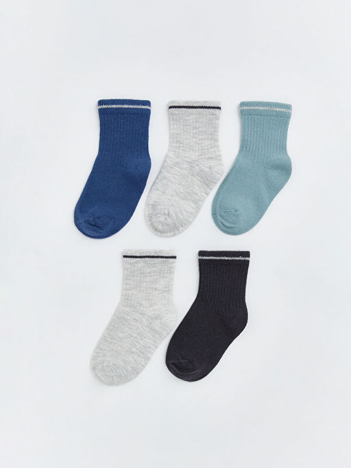 Basic Erkek Bebek Soket ?orap 5li