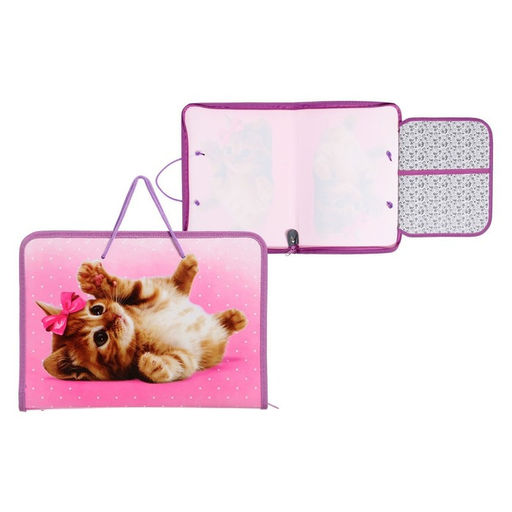 Папка для труда, А4, пластиковая, 32.5?23?2.5 см Самая милая