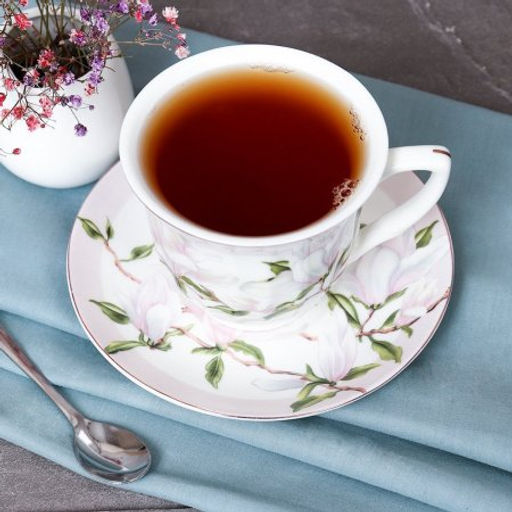 Чайный набор 12 предметов 250 мл MS / GF1 -12MS /уп 8/ костяной фарфор - Галеонтрейд фото 4