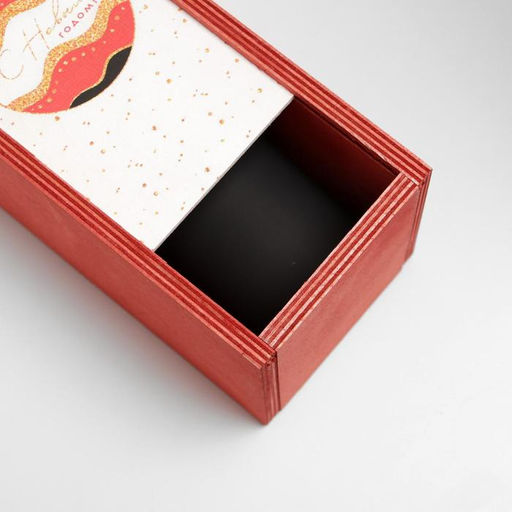 Ящик под бутылку «Ёлочный шар», 11 × 33 × 11 см
