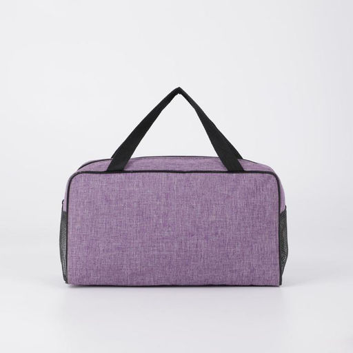 Косметичка на молнии, с сеткой, цвет фиолетовый - Simaland фото 2