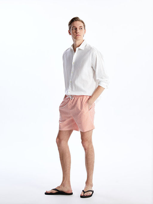 K?sa Boy ?izgili Erkek Deniz ?ortu