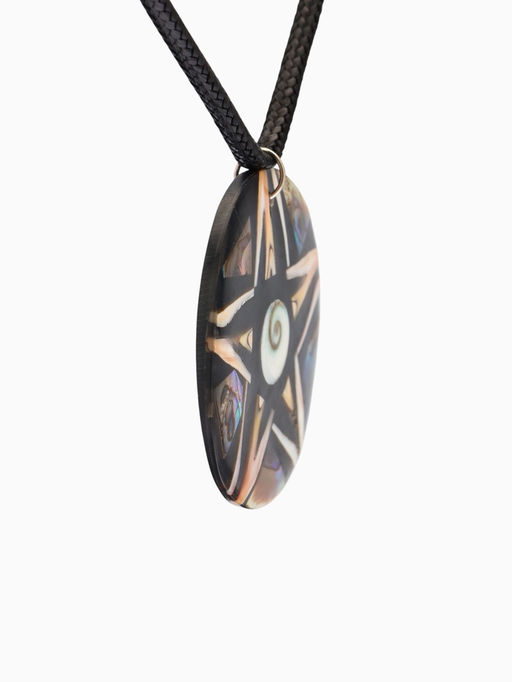 Кулон «Звезда», 25 см, ракушка