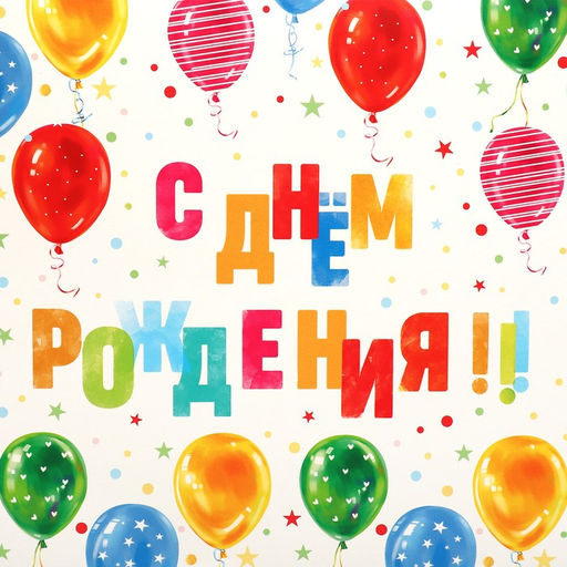 Коробка складная С Днем Рождения, 31 х 24.5 х 9 см - Дарите счастье фото 5