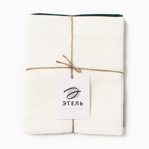 Набор полотенец кух. Этель Home collection 40х70-2шт,МИКС, 100% лён  фото 9
