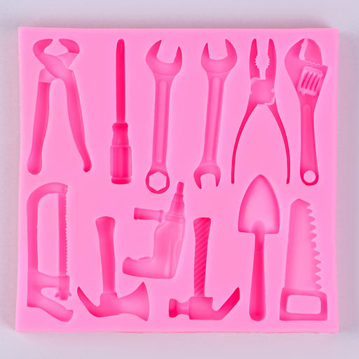 Молд силиконовый  «Инструменты»  13,6 x 13 x 1,2 см