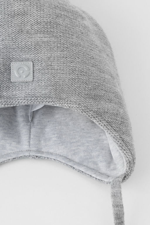 Crockid _ КВ 20400/ш/св.серый меланж шапка детская  фото 3
