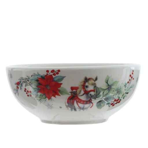 Набор из 2 шт: Салатник "Лошадь", 260/, 260 мл, L11 W11 H4/4,5 см