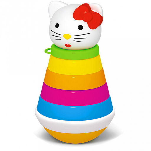 Игрушка "Пирамидка "Неваляшка" малая" 12,5х11х33см, полистирол, пп пакет, "Stellar" (Россия)