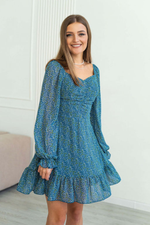 Платье Багряна (морская волна) - Nadi bordo фото 9