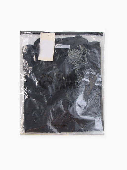 Футболка - поло женская MINAKU, размер 42-44 (S), итерлок, чёрная