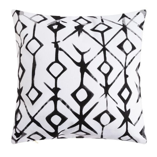 Наволочка декоративная 40х40 см, Ethnos black, 100% хлопок - Этель фото 2