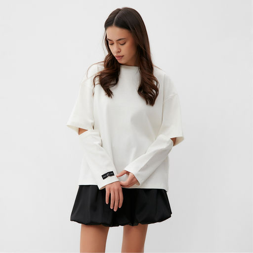 Лонгслив MIST: Base, размер 46-48 (L-XL), молочный
