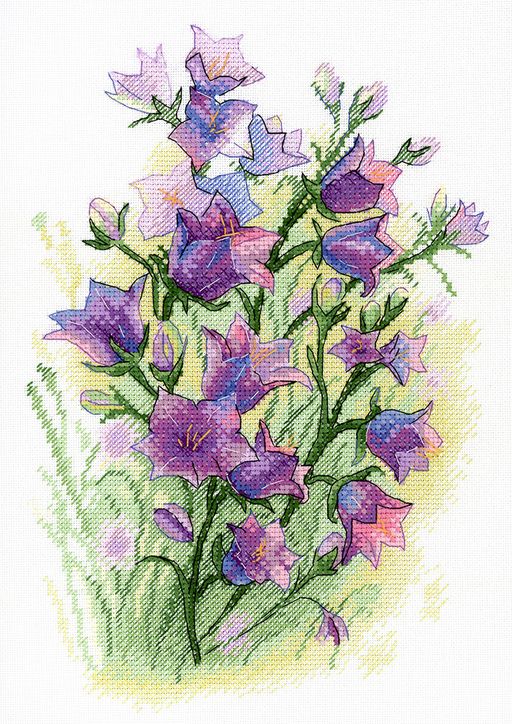 Набор для вышивания М.П.Студия А-035 Серенада свежести СК/Распродажа 27 х 19 см