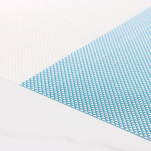 Набор салфеток сервировочных на стол Доляна Настроение, 4 шт, 4530 см, цвет бело-синий  фото 4