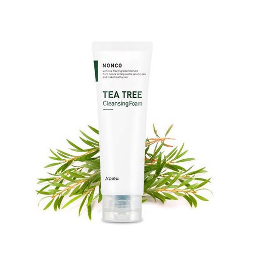Пенка для умывания с чайным деревом для проблемной кожи APIEU Nonco Tea Tree Cleansing Foam, 130ml
