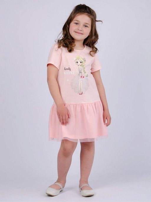 Платье ПЛ-33-персик - Ihomelux фото 3