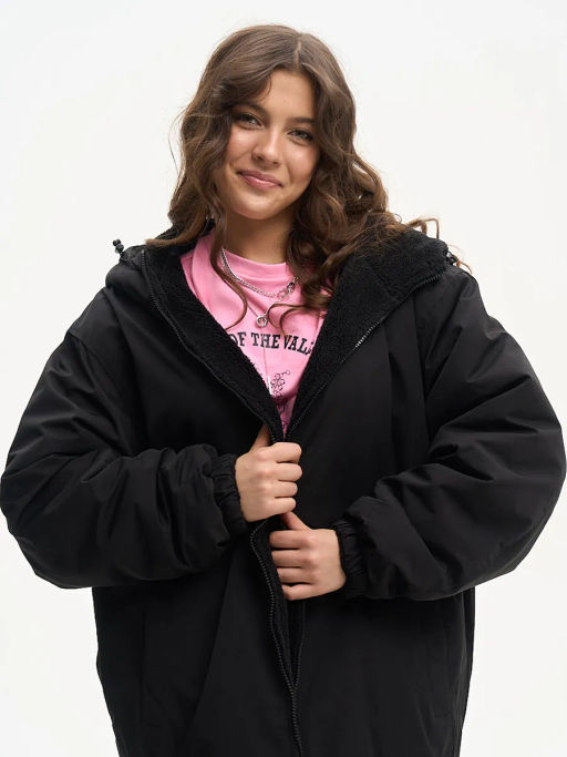 Куртка двухсторонняя шерпа в наличии