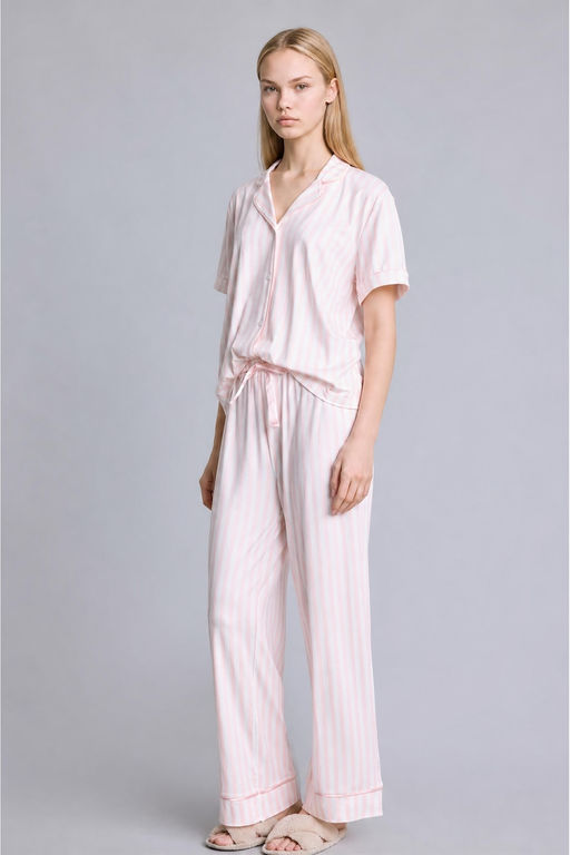 2li Softshell _ort Ti__rt Pijama Tak_m_ - Defacto фото 2