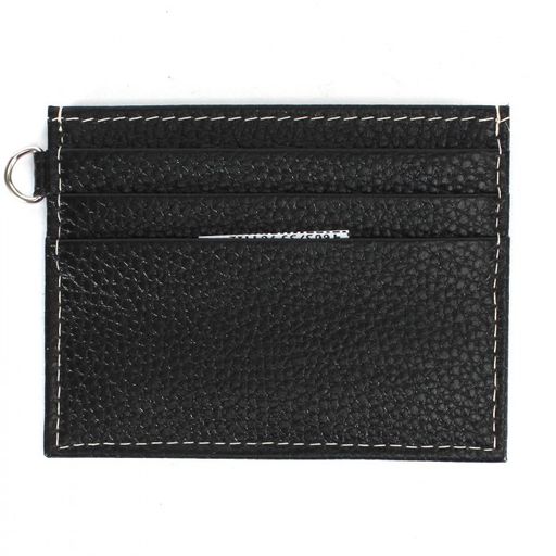 Визитница-кардхолдер Croco-ВК-215 н/к, 1отд, 3карм, черный флотер (40) 229073  фото 2