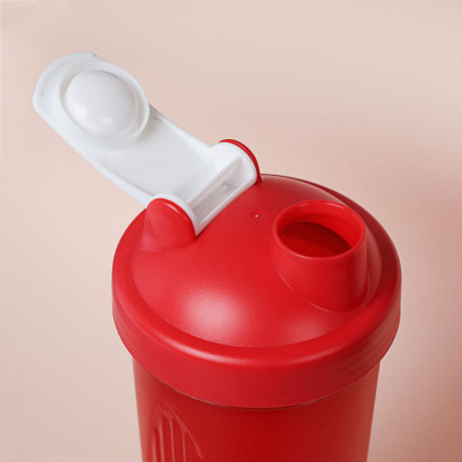 Бутылка/Шейкер SIMPLE SHSA-600 красный, для спортивного питания 600ML/уп72 - Галеонтрейд фото 4