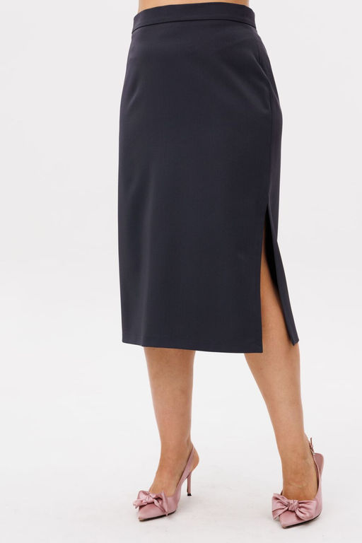 Юбка ANELLI 1648 грифельный силуэт