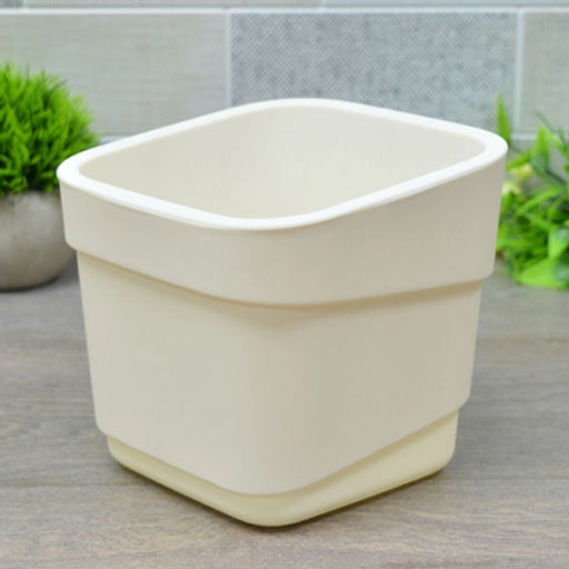 Горшок для цветов 7л d221 h 207мм молочный HILLS