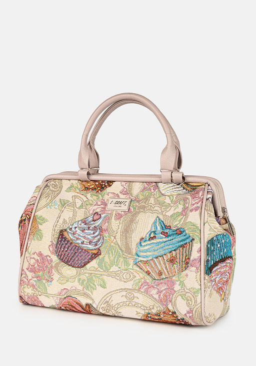 Сумка Модель №303.1 | гобелен | | бежевый цветной | Шармель | 32789 - L-craft фото 2