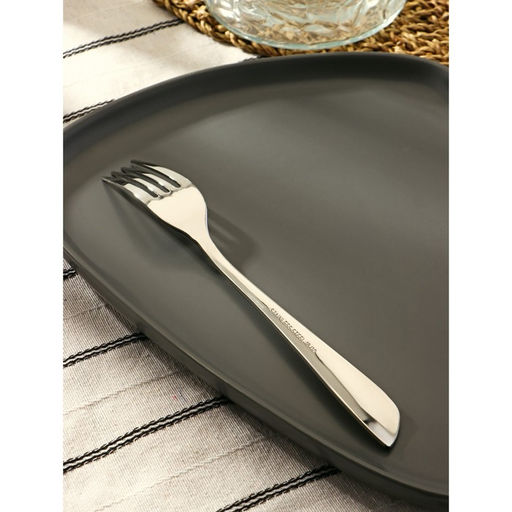 Вилка столовая из нержавеющей стали Magistro Эми, h=20,5 см, цвет серебряный  фото 4