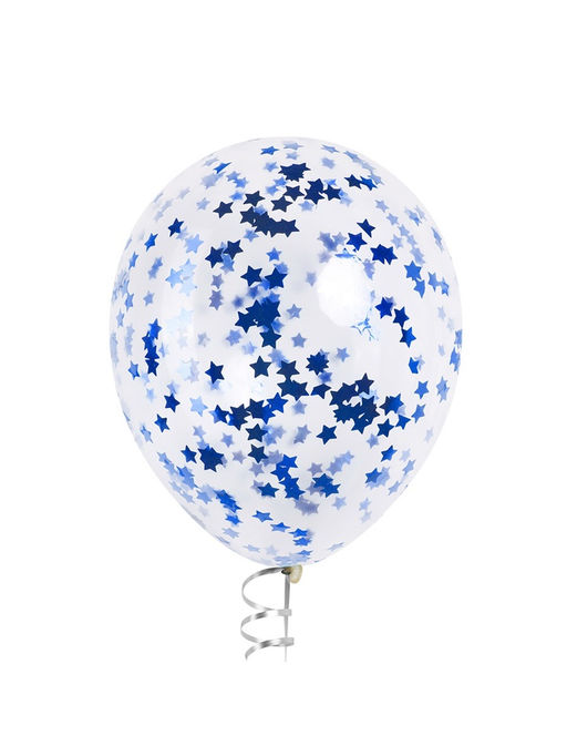 Конфетти Звезда синие, металлик, 1.5 см, 50 г