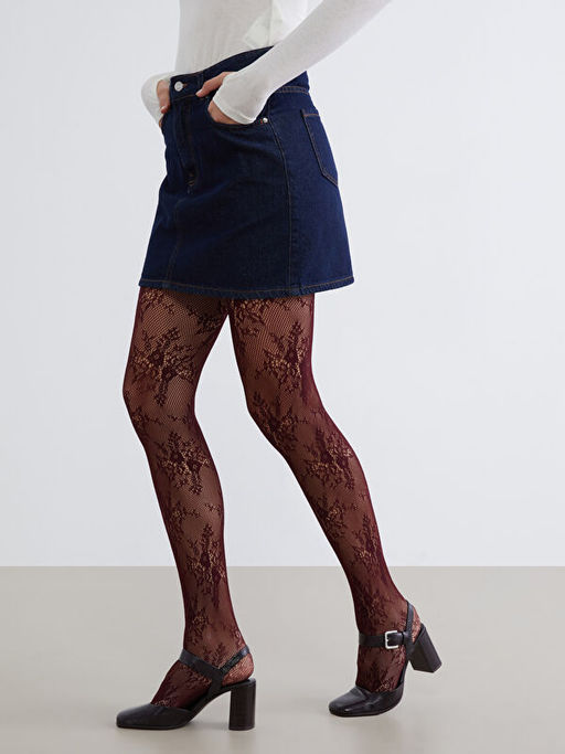 Kad?n File K?lotlu ?orap